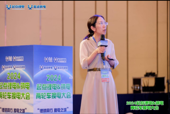 陀普科技引领两轮车电池新国标时代，艾群副总经理发表高安全长寿命电池演讲